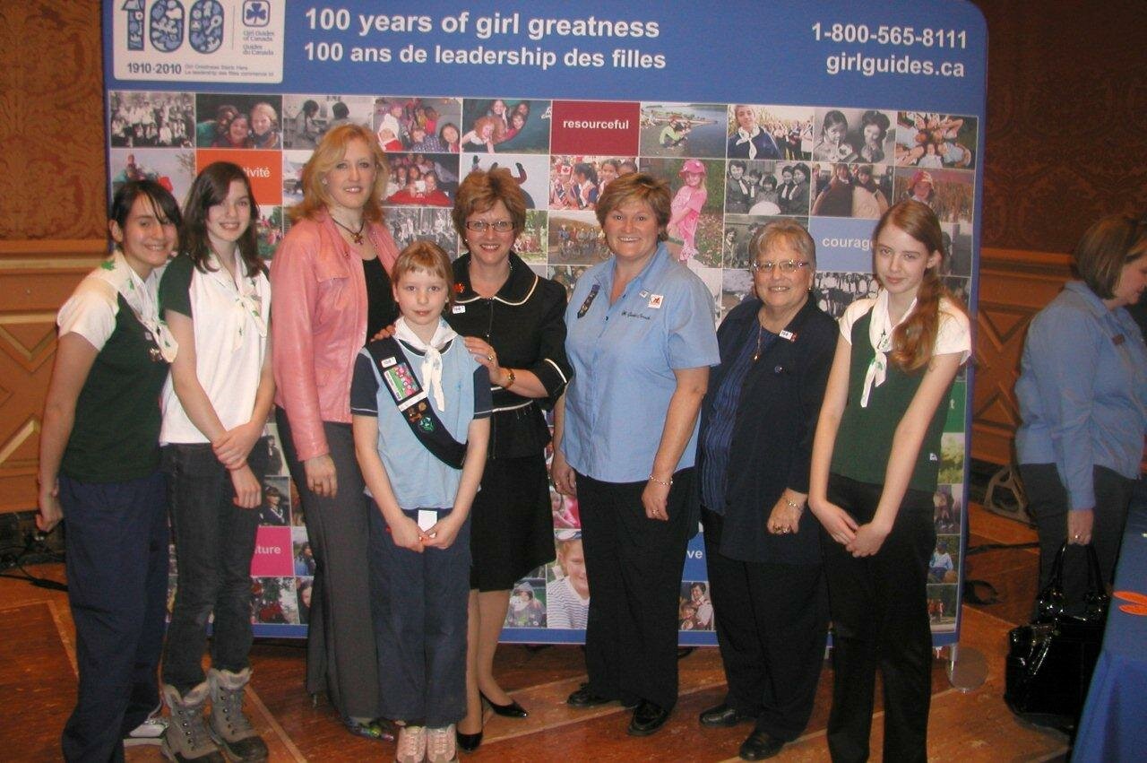 Celebrating the anniversary of Girl Guides Canada
